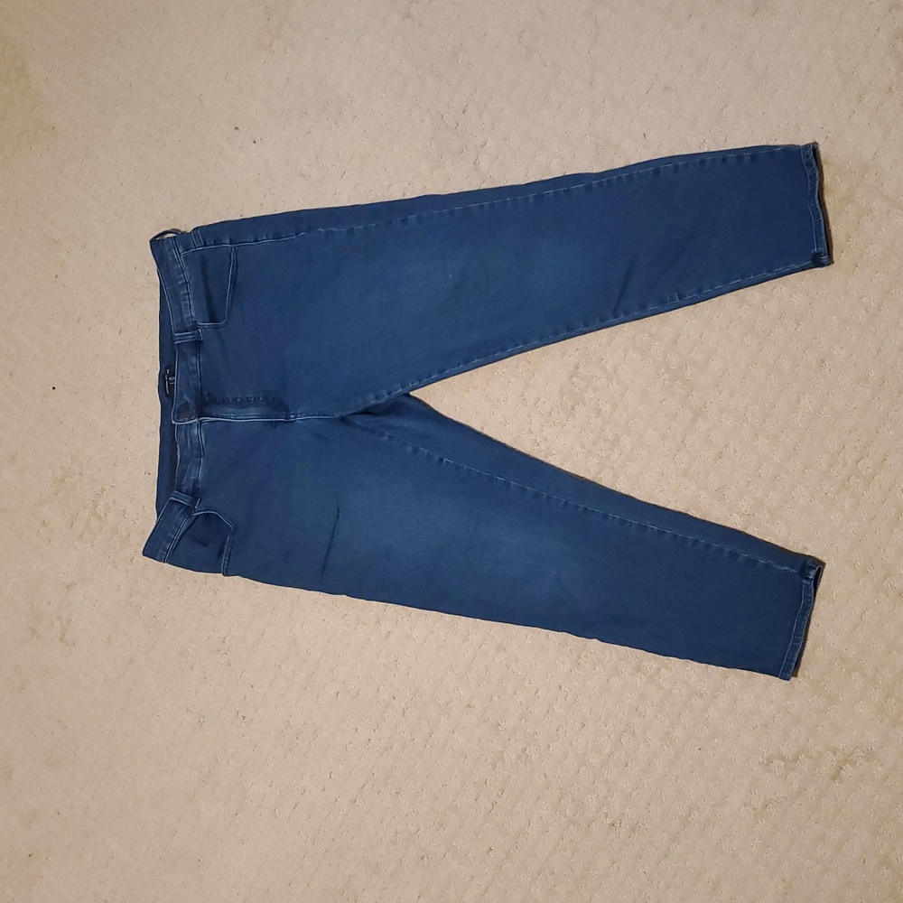 Universal Standard - Seine Mid Rise Skinny Jeans 27 Inch - True Blue - 16